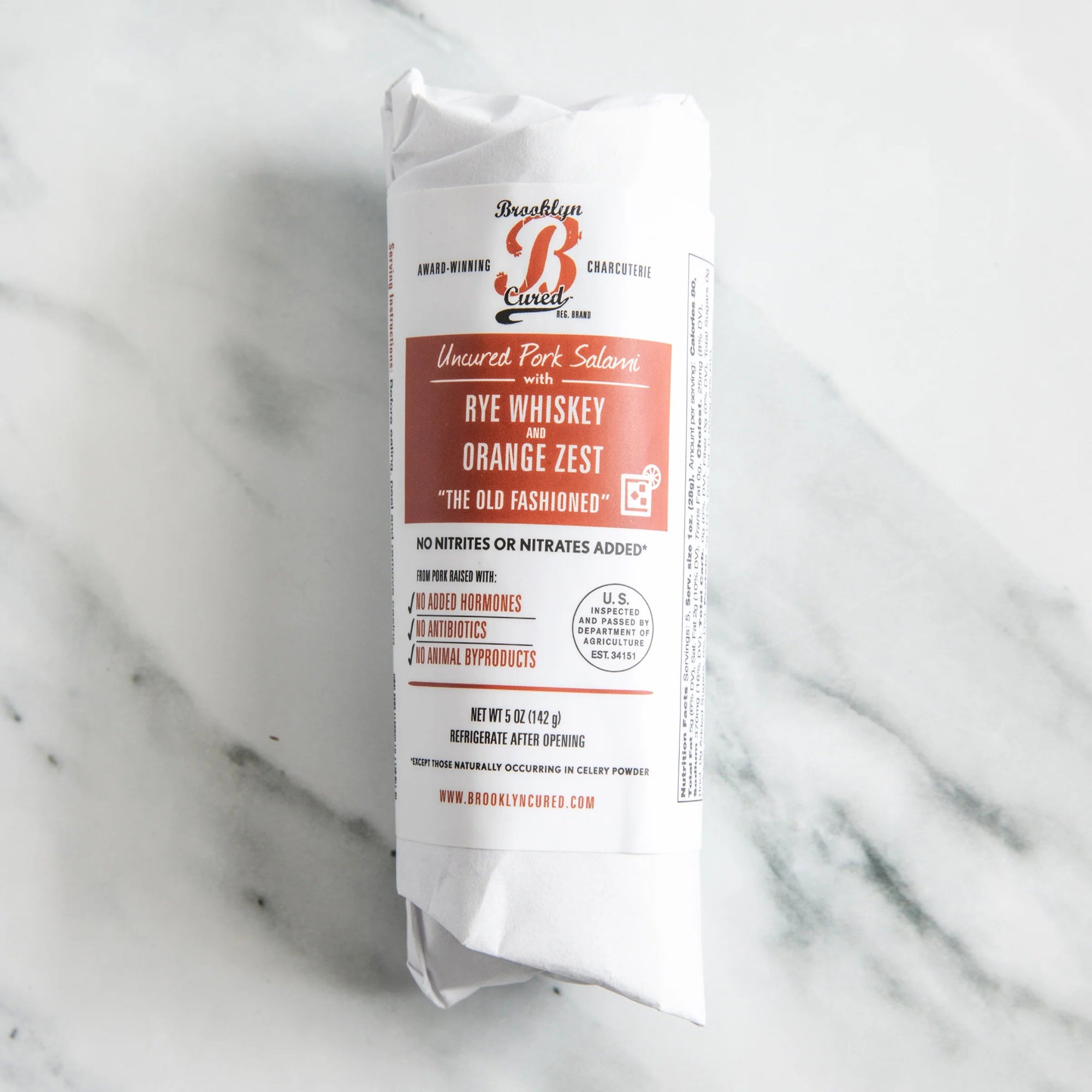 Brooklyn Cured Chubs Rye Whiskey & Orange - BKLYN Larder