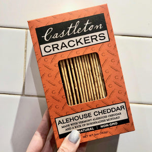 Castleton Crackers Alehouse Cheddar - BKLYN Larder