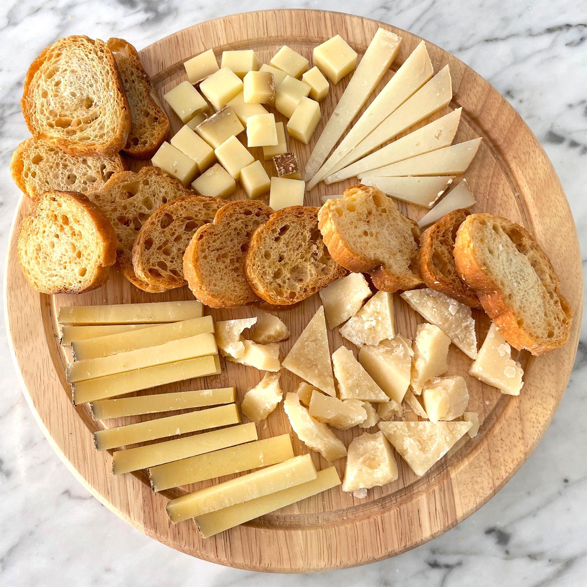 Cheese and Crackers Perfect Bite Gift Basket - BKLYN Larder