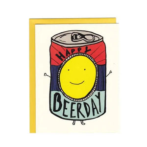 Cheesy Birthday Greeting Cards Happy Beerday - BKLYN Larder