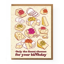Cheesy Birthday Greeting Cards Cheese Birthday - BKLYN Larder