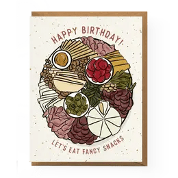 Food Happy Birthday Postcards