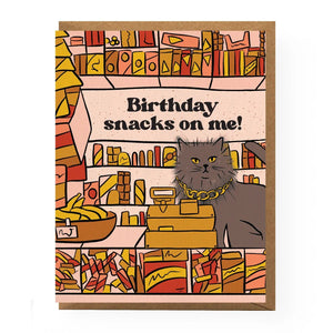 Cheesy Birthday Greeting Cards Bodega Cat Birthday Card - BKLYN Larder