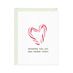 Cheesy Holiday Greeting Cards Joy + Merry-mint - BKLYN Larder