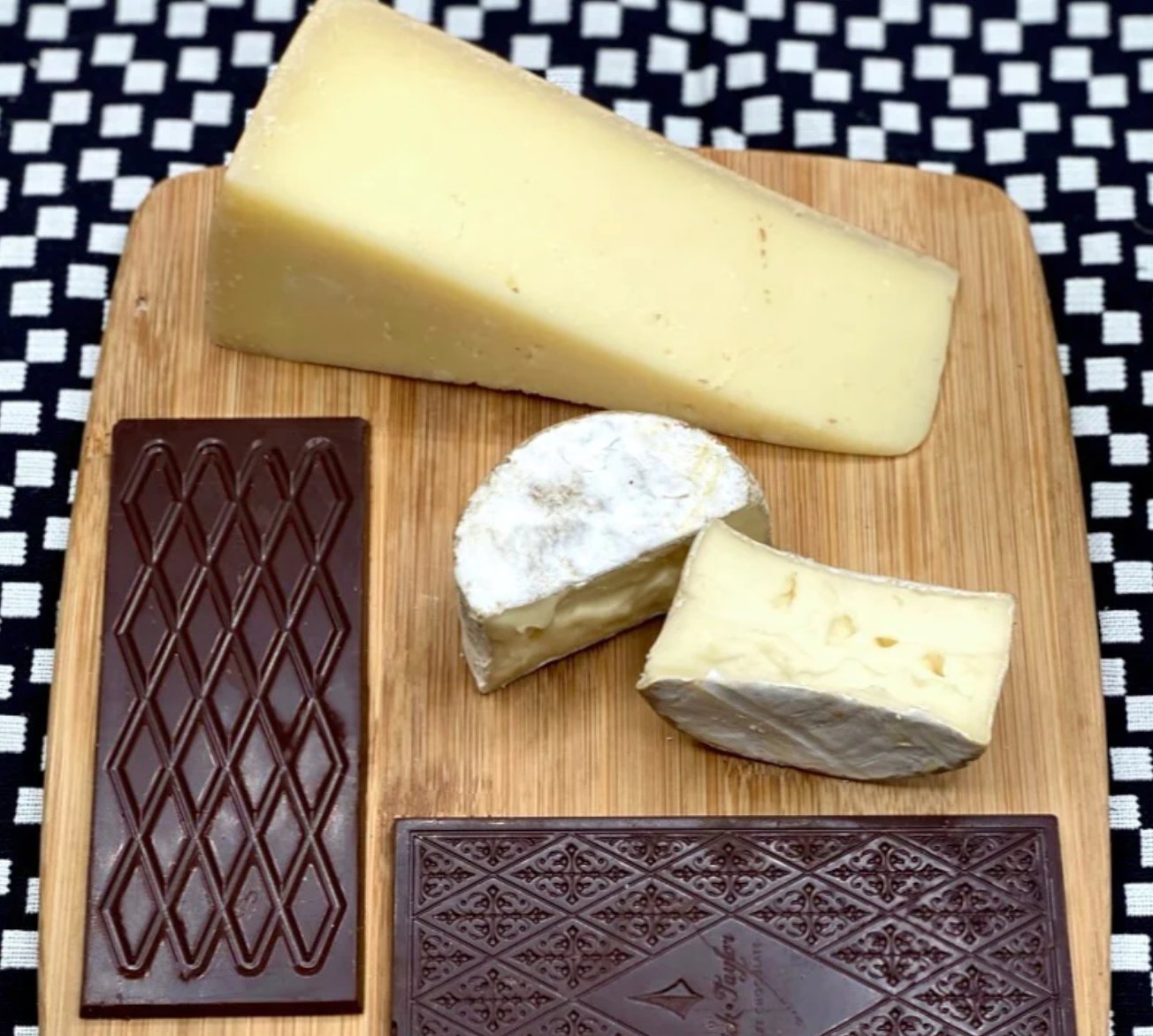 Chocolate & Cheese Gift Basket Cheese Only - BKLYN Larder