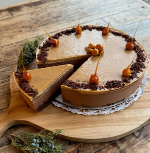 Chocolate Hazelnut Cake by the Slice - BKLYN Larder