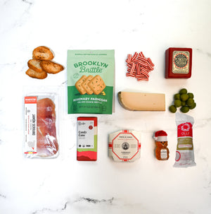 Christmas Cheese and Charcuterie Gift Basket - BKLYN Larder