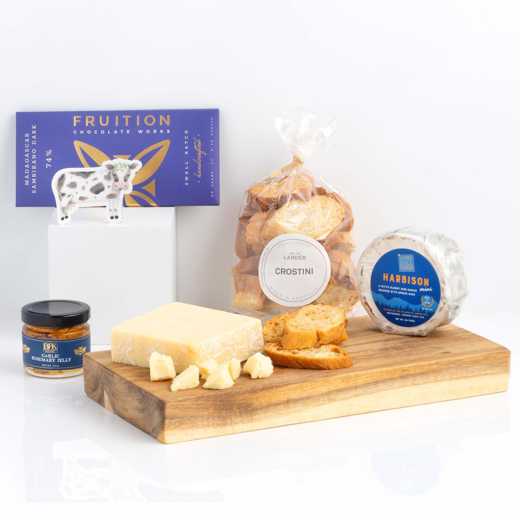 Classic Cow Cheese Gift Basket