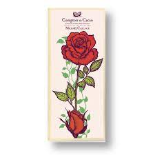 Comptoir du Cacao Holiday Chocolate bars 72% Dark Chocolate bar - Michael Cailloux White Rose - BKLYN Larder