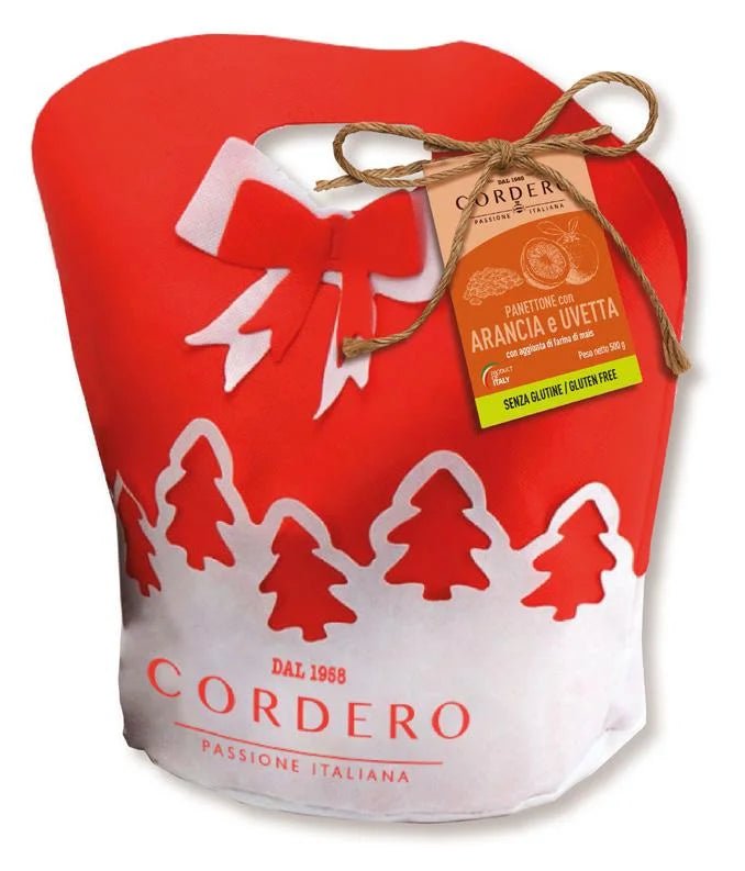 Cordero Gluten Free Panettone Classic - Candied Orange and Raisin - BKLYN Larder