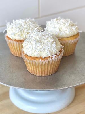 Cupcakes | Catering Four Coconut Cupcakes - BKLYN Larder