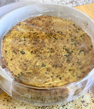 East Hampton Gourmet Lentil Rice Crispbread, Gluten-Free Turmeric & Nigella - BKLYN Larder