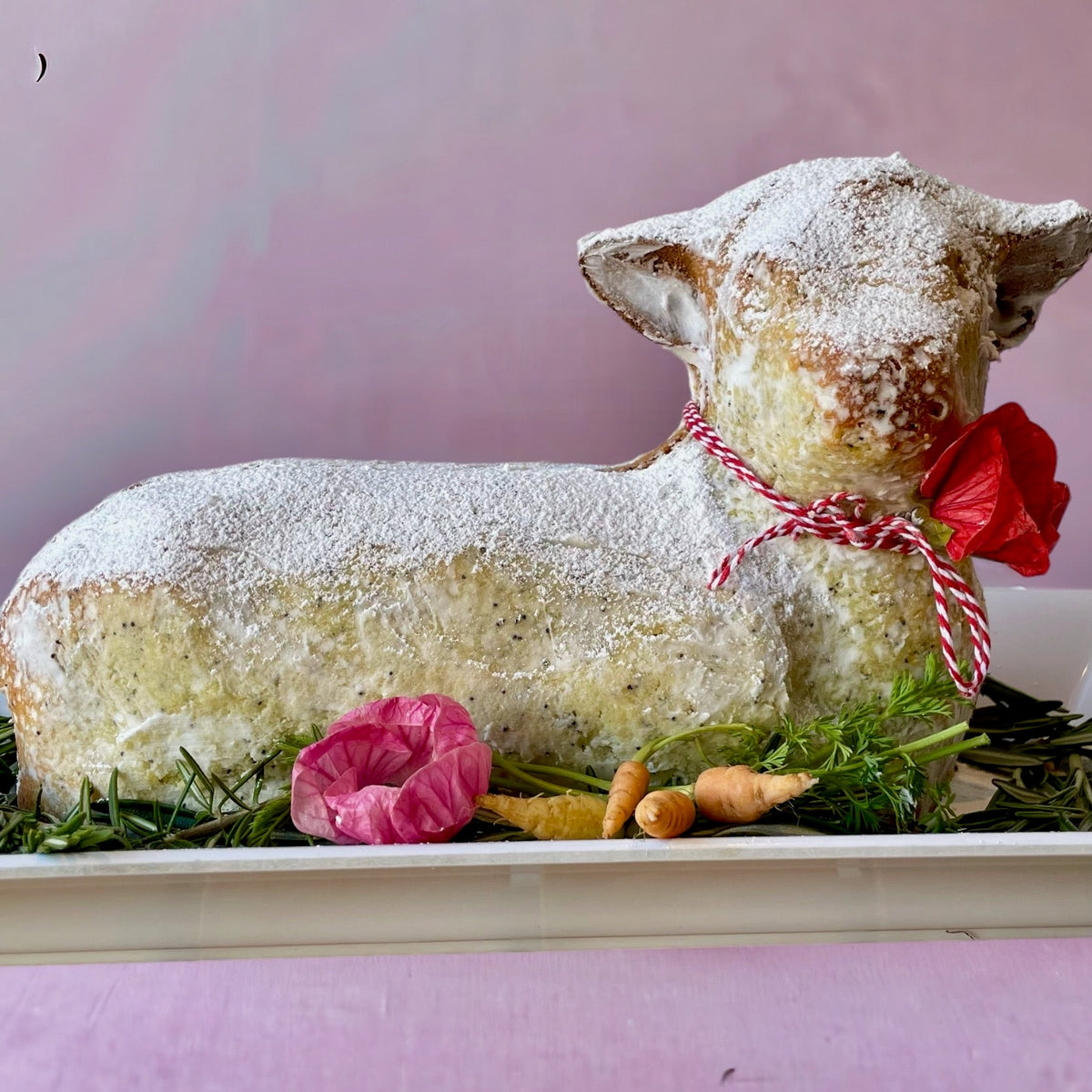 Easter Lamb Cake | Catering Powdered Lamb - BKLYN Larder