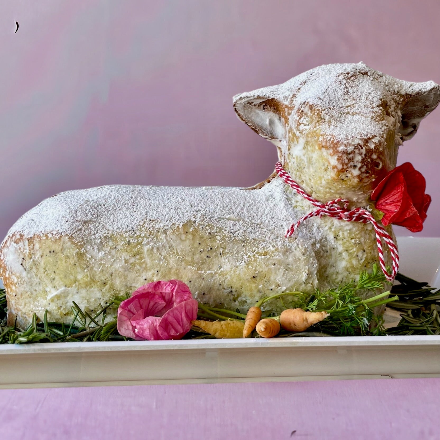 Easter Lamb Cake | Catering Powdered Lamb - BKLYN Larder