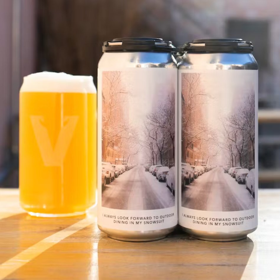 Evil Twin Beers I Always Looked Forward to Outdoor Dining in my Snowsuit - BKLYN Larder