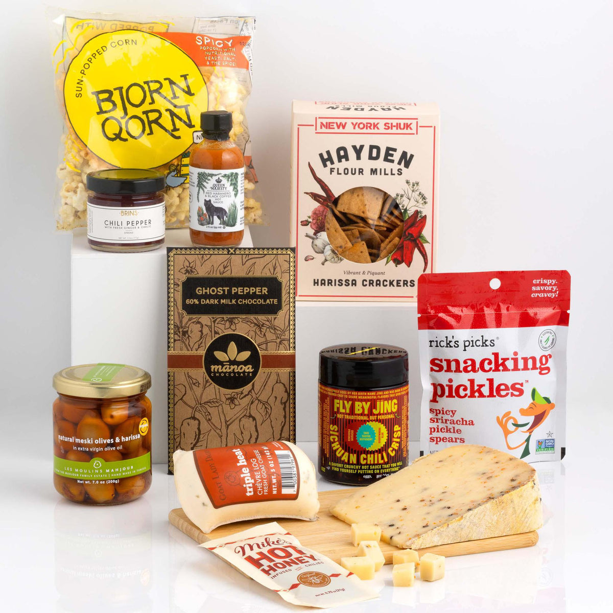 Father's Day Cheese Gift Basket Without Meat - BKLYN Larder