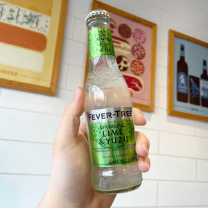 Fever Tree Sparkling Beverages Sparkling Lime and Yuzu - BKLYN Larder