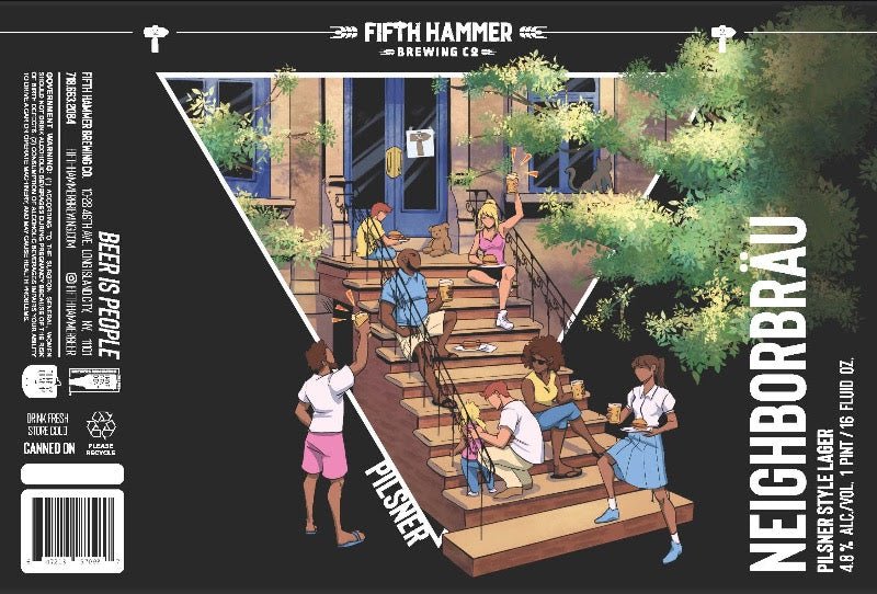 Fifth Hammer Brewing Neighborbräu Pils - BKLYN Larder