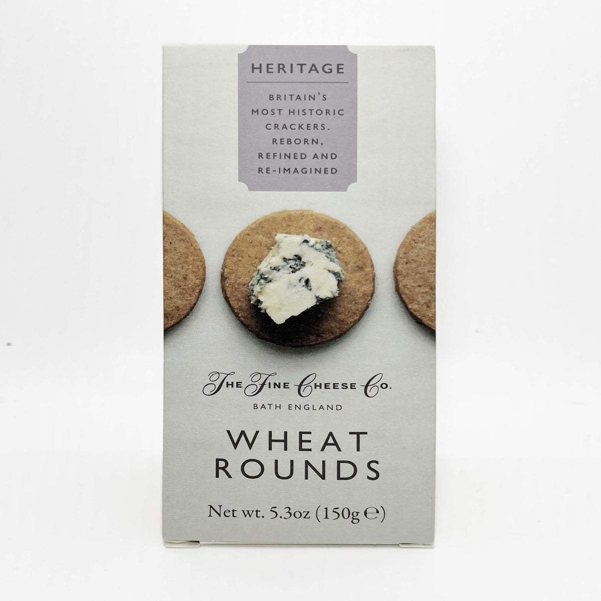 Fine Cheese Co Crackers Wheat Rounds - BKLYN Larder