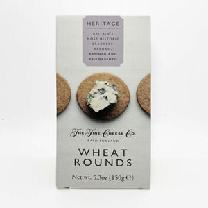 Fine Cheese Co Crackers Wheat Rounds - BKLYN Larder