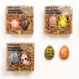 Fine & Raw Holiday Chocolate Chocolate Easter Eggs - BKLYN Larder
