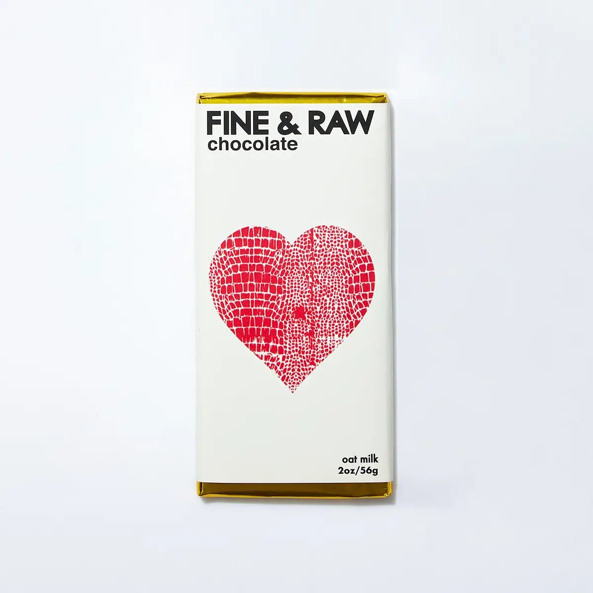 Fine & Raw Holiday Chocolate Valentine's Oat Milk - 2 oz - BKLYN Larder