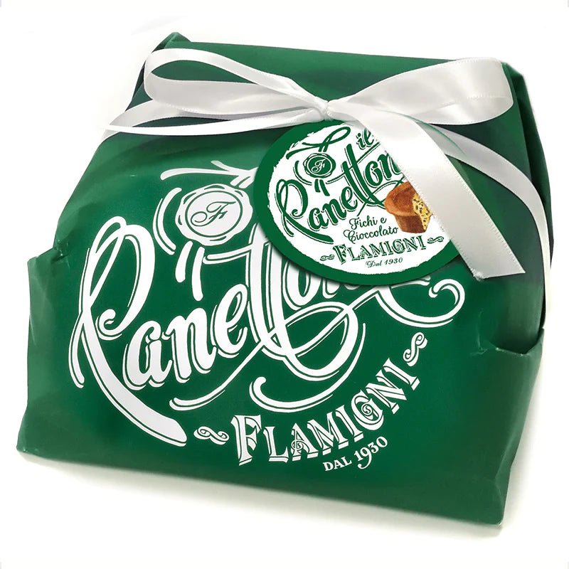 Flamigni Panettone Hand Wrapped Fig and Chocolate - BKLYN Larder