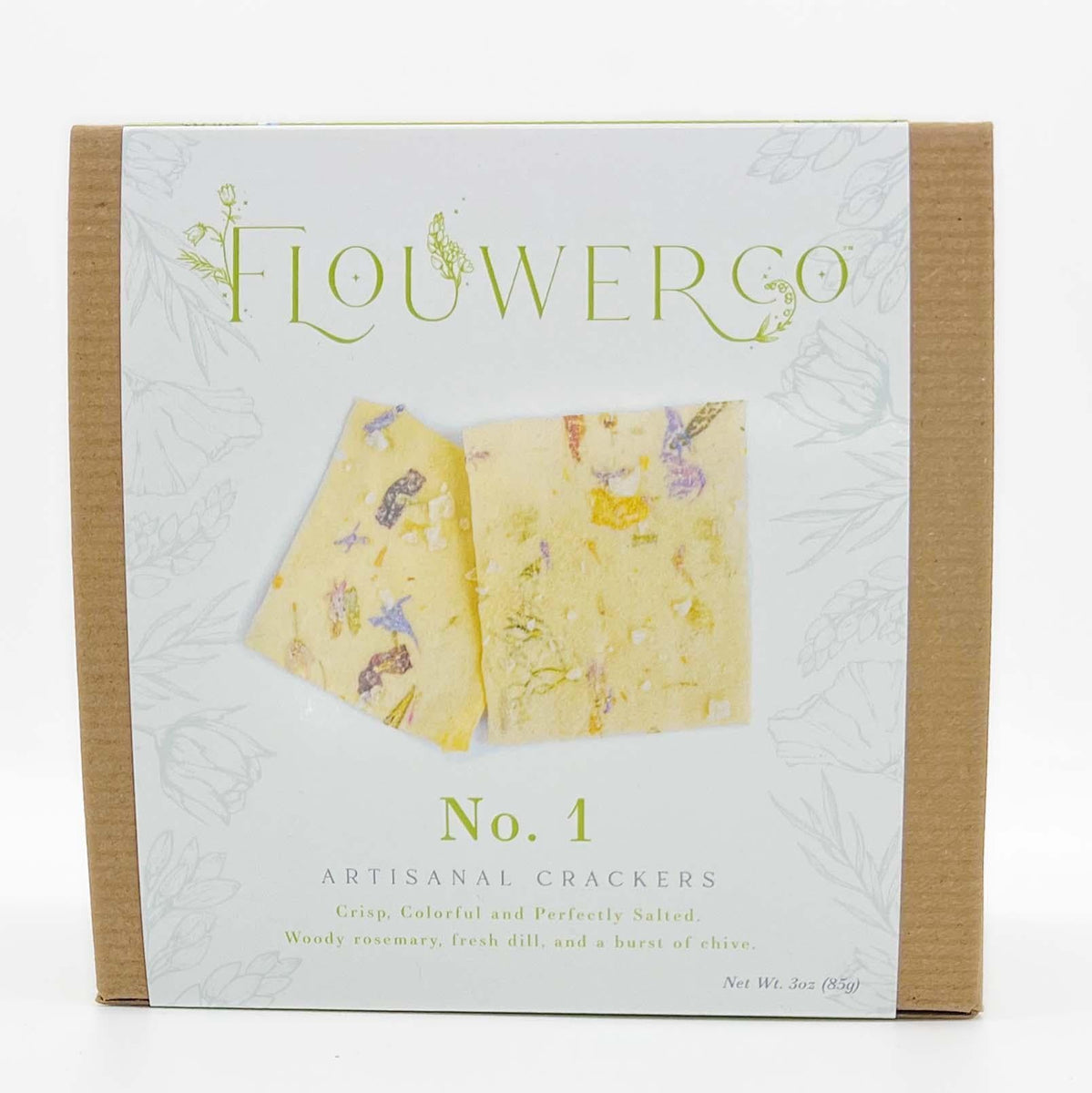Flouwer Co. Crackers - BKLYN Larder
