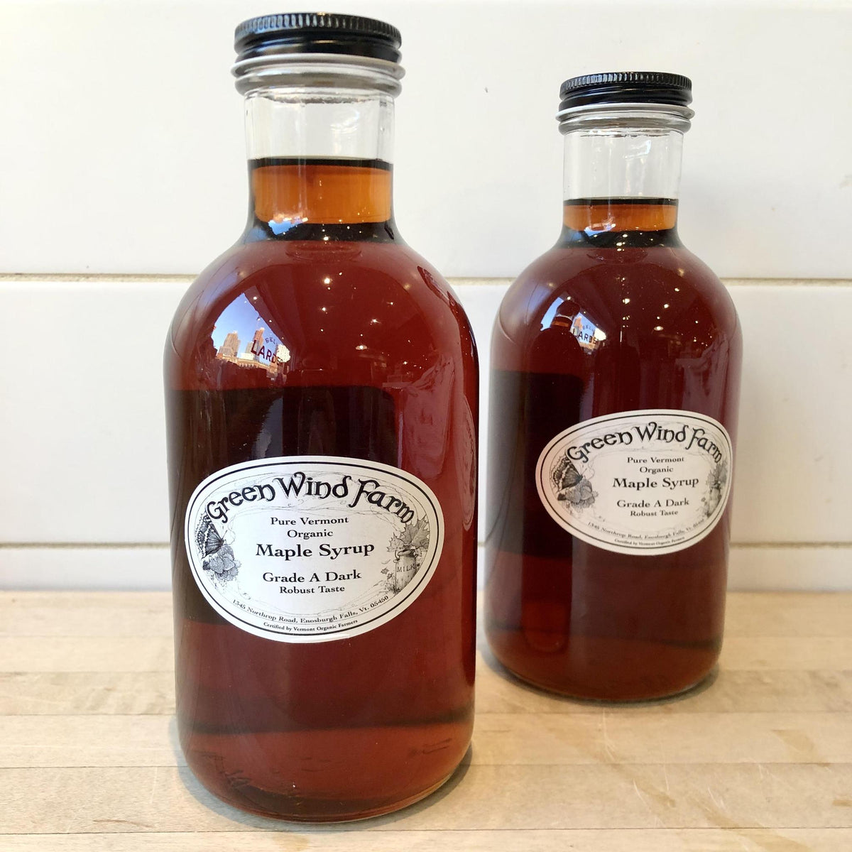 Green Wind Farm Amber Maple Syrup 16 oz. - BKLYN Larder