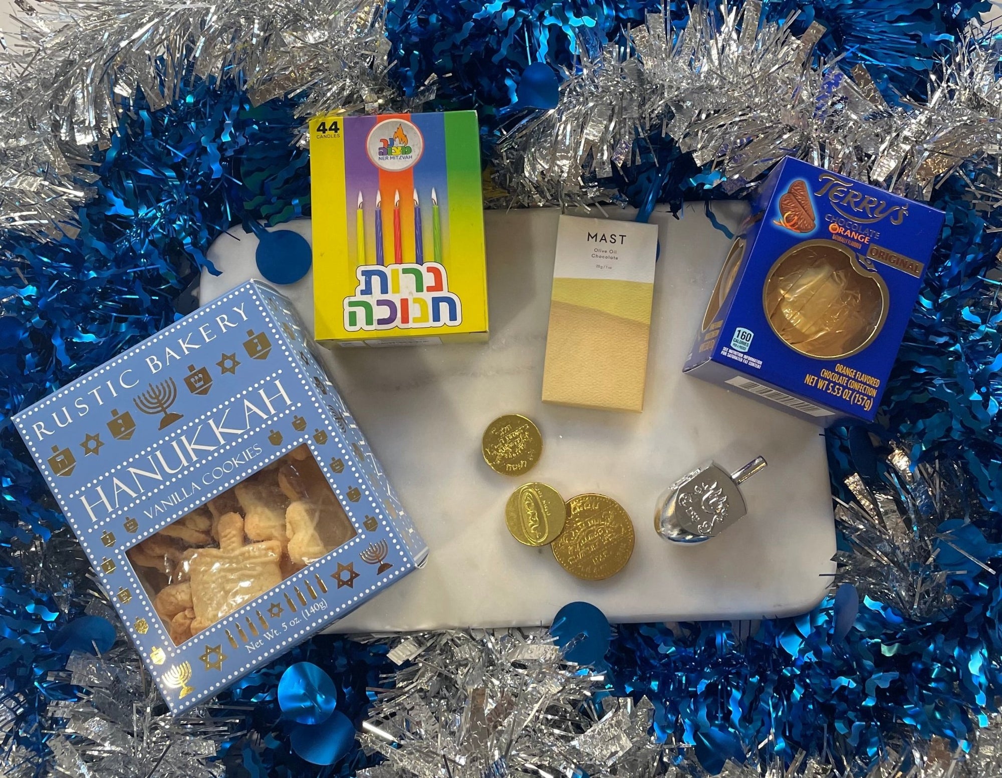 Hanukkah Treats and Snacks Gift Basket - BKLYN Larder
