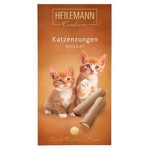Heilemann Chocolate Cat Tongues Milk Chocolate Nougat - BKLYN Larder