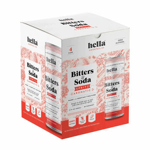 Hella Cocktail Bitters & Soda Spritz Aromatic 4 Pack - BKLYN Larder