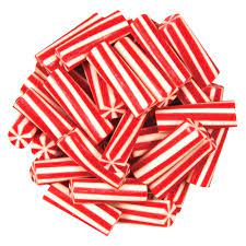 Holiday Gummy Candy Bags Strawberry Candy Cane Licorice - BKLYN Larder