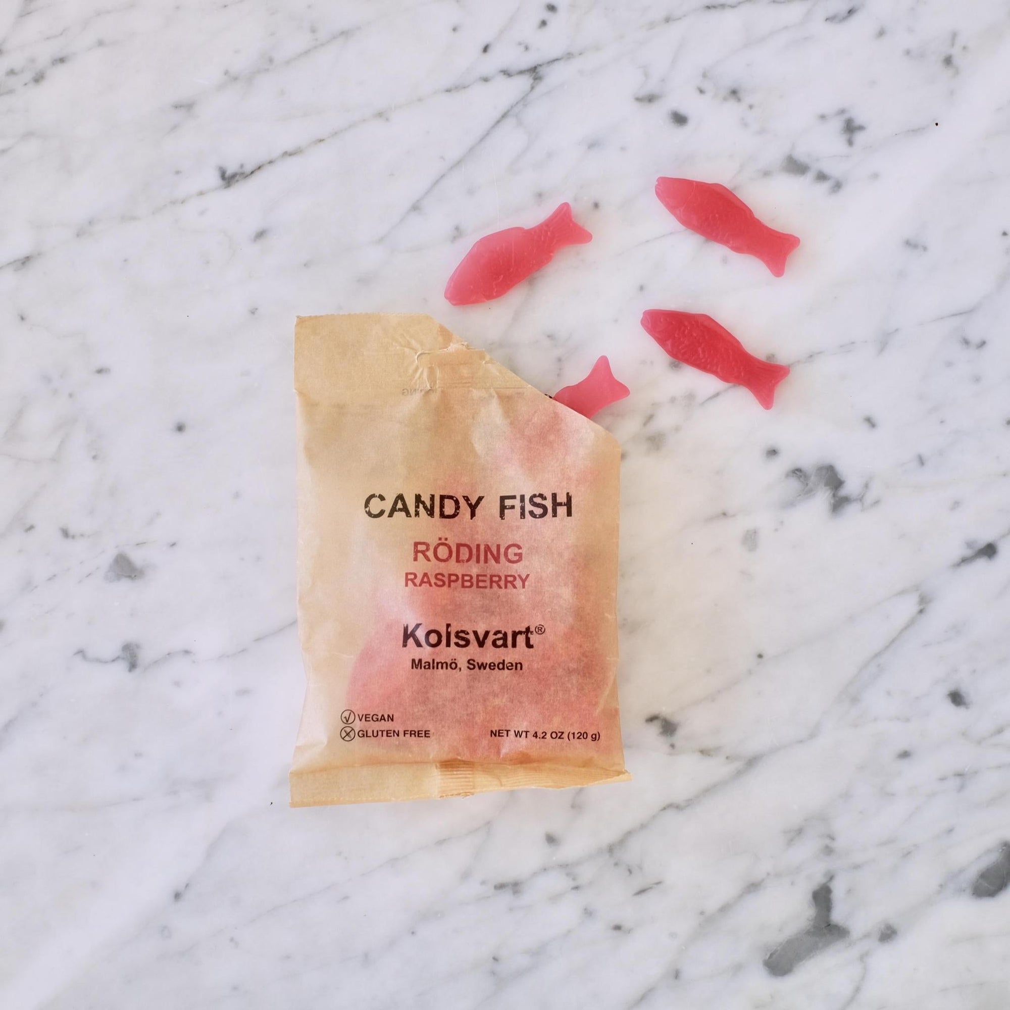 Kolsvart Swedish Fish Kolsvart Raspberry - BKLYN Larder