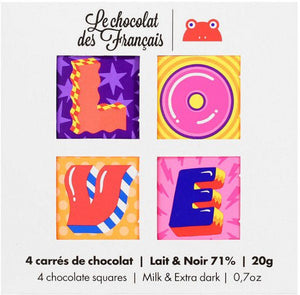 Le Chocolat des Français Holiday Gift Boxes Four Piece Love Box - BKLYN Larder