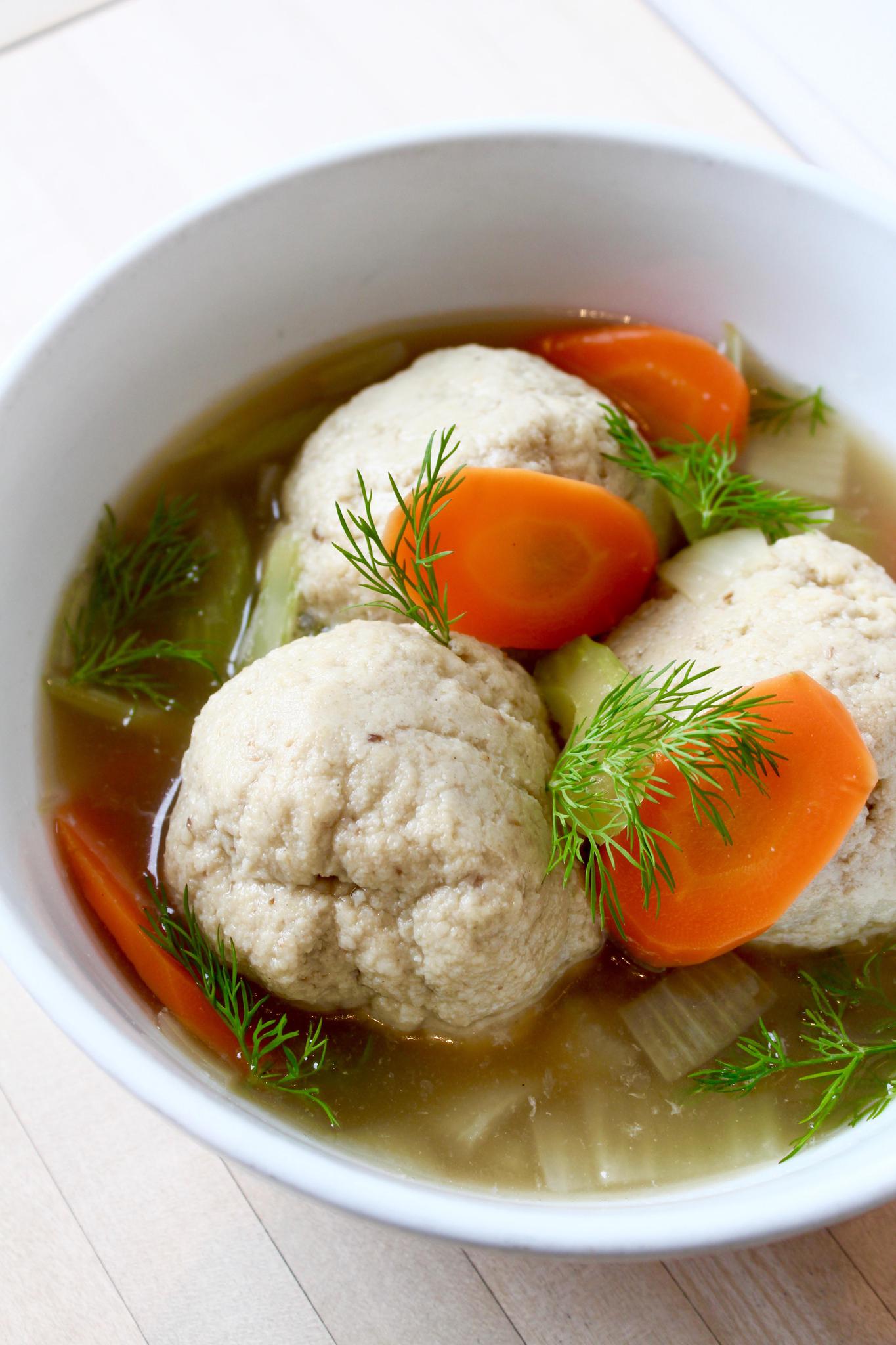 Matzo Ball Soup  Recipes from a Monastery Kitchen