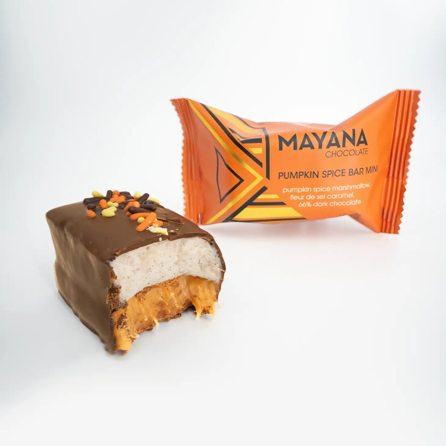 Mayana Holiday Chocolate Bars Pumpkin Spice Mini Bar - BKLYN Larder