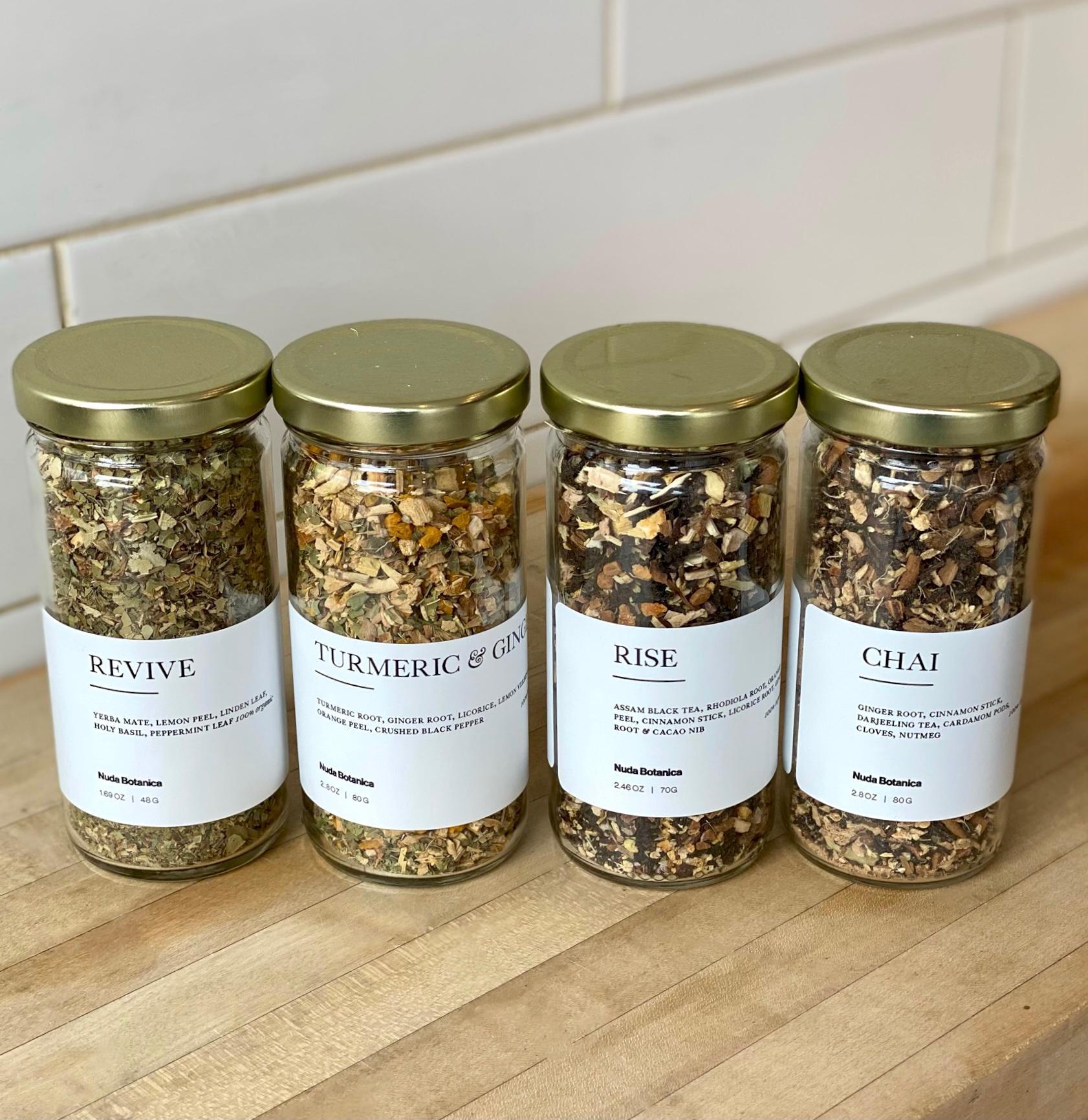 Nuda Botanica Loose Leaf Teas - BKLYN Larder