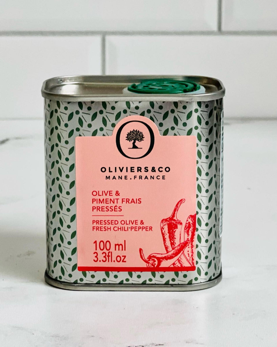 Oliviers & Co Olive Oils Chili Pepper Infused Olive Oil: 100mL (3.3fl oz) - BKLYN Larder