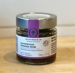 Oliviers & Co Tapenade Black Olive (100 g) - BKLYN Larder