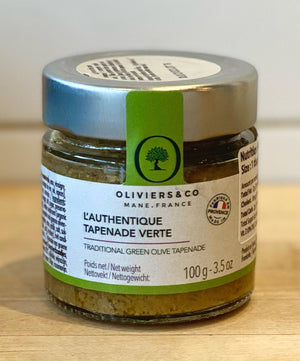 Oliviers & Co Tapenade Green Olive (100 g) - BKLYN Larder