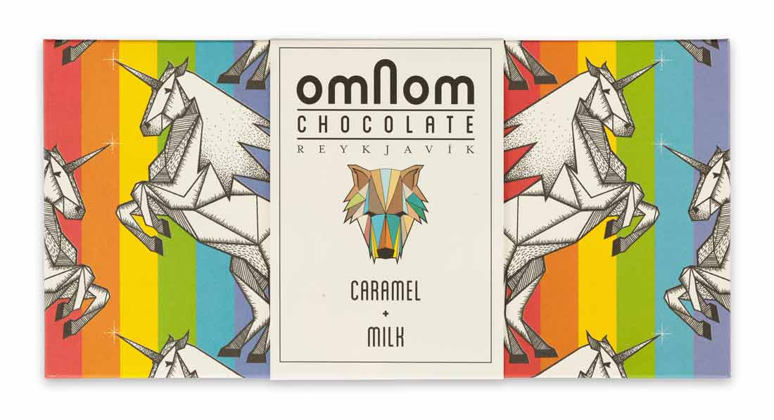 Omnom Chocolate Caramel Pride Bar - BKLYN Larder