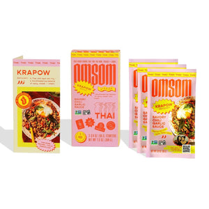 Omsom Sauce Packs Thai Krapow - BKLYN Larder