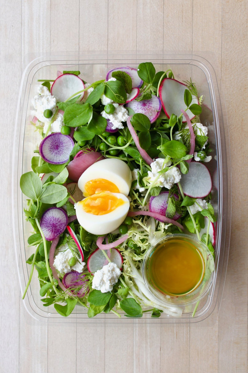 Pea Shoot Salad - BKLYN Larder