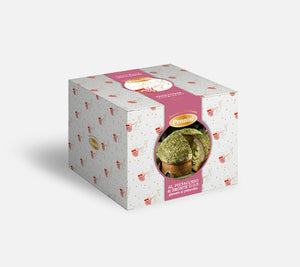 Pennisi Panettone Gift Boxes Pistachio Glazed with Pistachio Cream Chips - BKLYN Larder