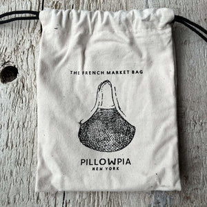 Pillowpia Market Bag French Market French Blue - BKLYN Larder