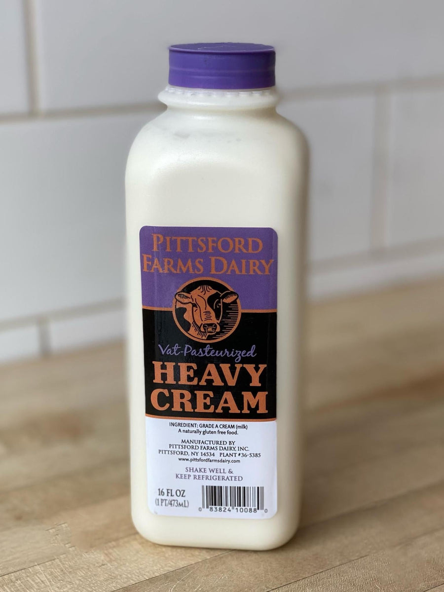 Pittsford Heavy Cream 1 pint - BKLYN Larder
