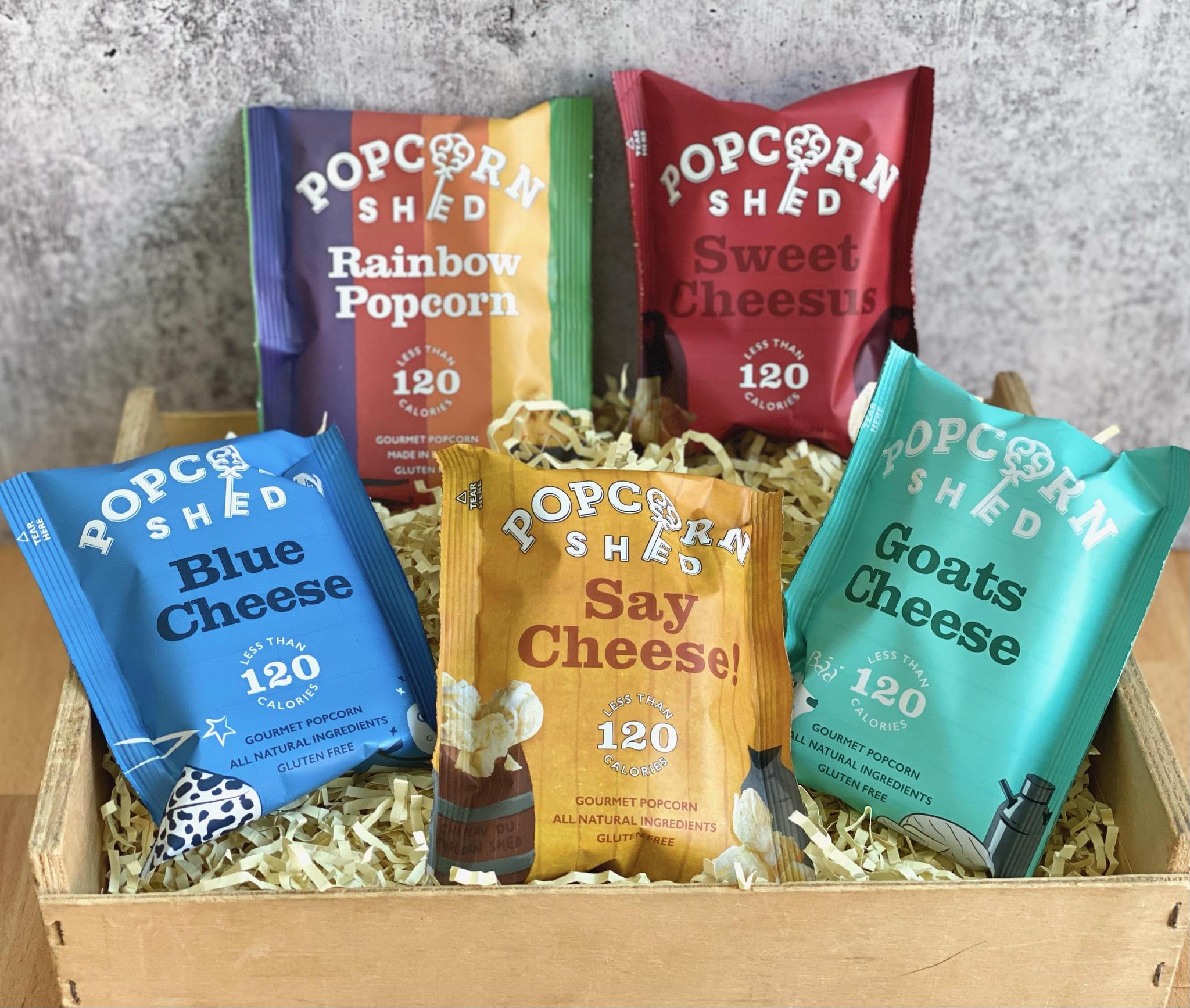 Flavored popcorn deals