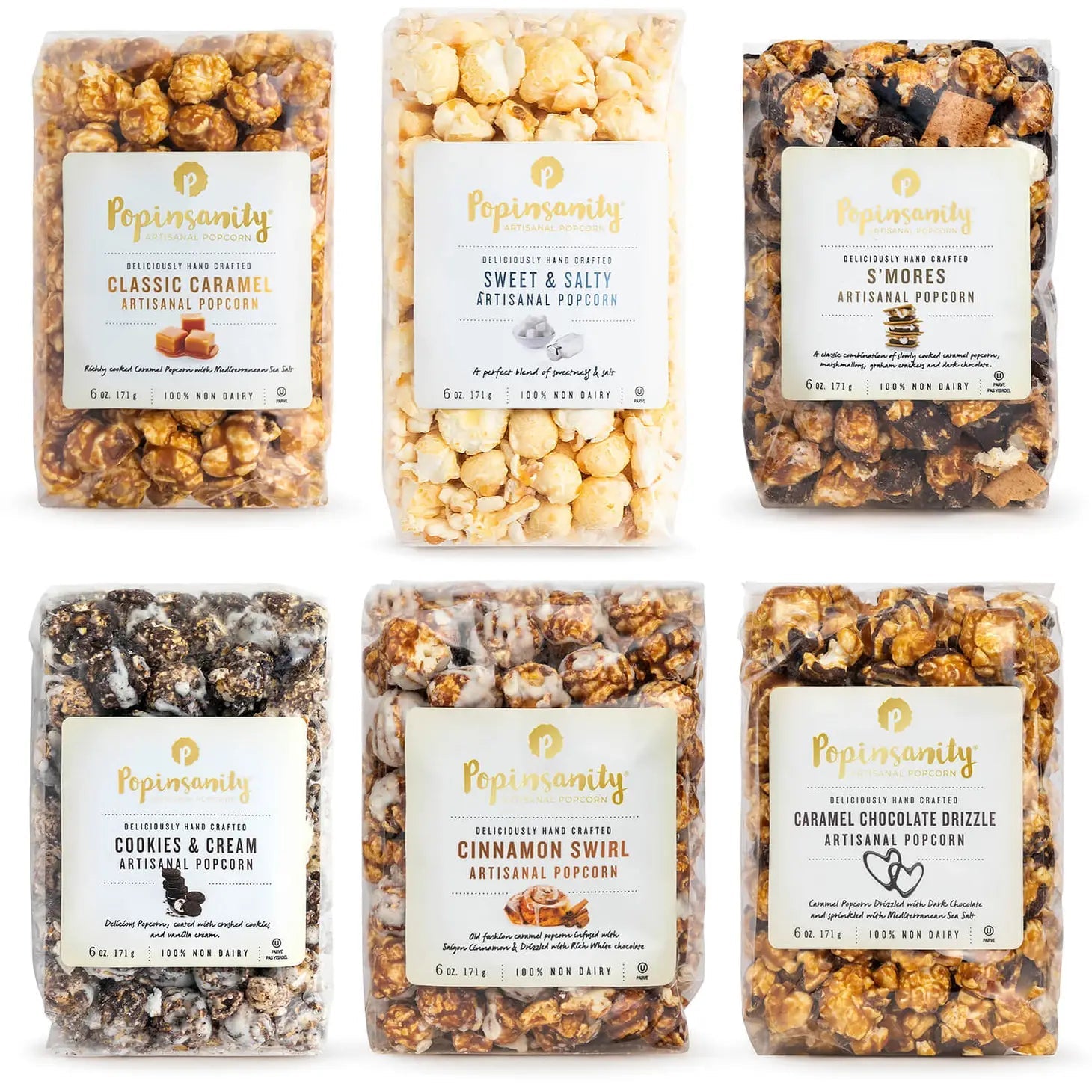 Popinsanity Candied Popcorn Sweet & Salty - BKLYN Larder