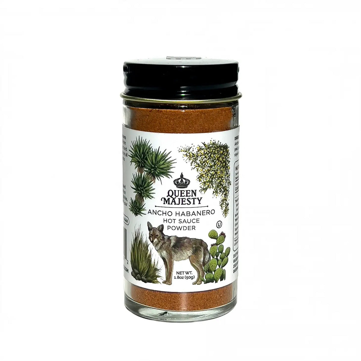 Queen Majesty Hot Sauce Ancho Habanero Hot Sauce Powder - BKLYN Larder